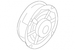 Front right door speaker VW Jetta 19- pressed