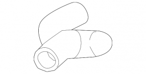 Upper cooling pipe Honda Civic X FC 16-21 2.0
