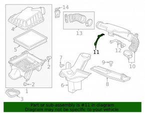 Chevrolet Malibu 13-15 2.5 Air Intake Bracket