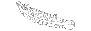 Chevrolet Camaro Front Bumper Absorber 16- Rear