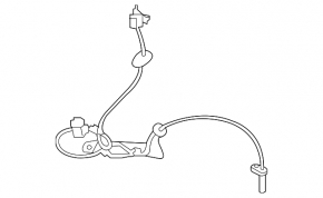 ABS sensor rear left Subaru Legacy 15-19