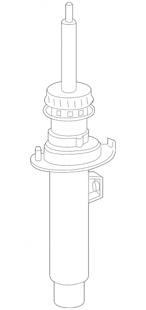 Front right shock absorber BMW Z4 18-25
