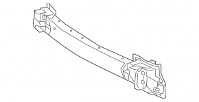 Front bumper reinforcement Toyota Camry v55 15-17 usa