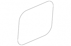 Subaru Impreza WRX GH 08-14 Rear Bumper Tow Hook Cap
