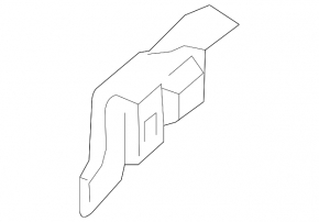Left Front Large Wing Bracket Hyundai Kona 18-23