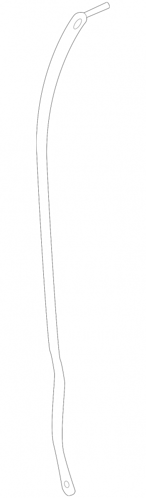 Lexus GX550 24-26 Front Right Side Rear Door Seal