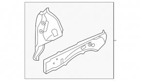 Nissan Murano z51 09-14 front right quarter panel, burgundy