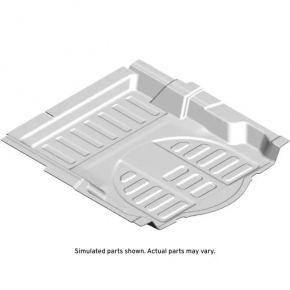 Chevrolet Cruze 16 trunk floor - black