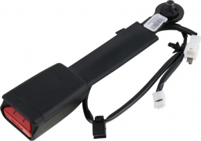 Driver's Seat Belt Latch Infiniti JX35 QX60 13- Black with Sensor
