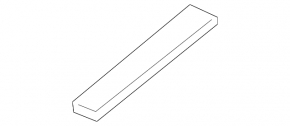 Right roof lining for Kia Sorento 16-20 front, without sunroof