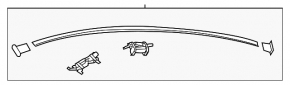 Roof lining right Hyundai Elantra AD 17-20
