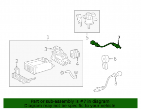 The first lambda probe for the Toyota Rav4 13-18