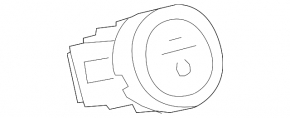 Power Button Toyota Prius V 12-17