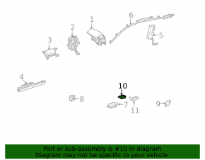 Occupant sensor for Toyota Camry v40