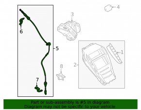 Transmission cable Ford Fusion mk5 13-16