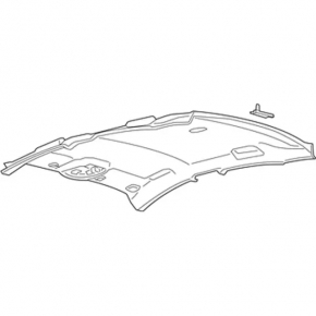 Lincoln MKZ 17-20 Headliner w/o Sunroof Gray