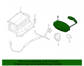 Ford C-max MK2 13-17 charging cable