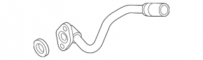 Alternator Cooling Hose for Audi A6 C8 19-24 3.0T (2 parts)