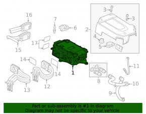 Chevrolet Volt 11-15 inverter