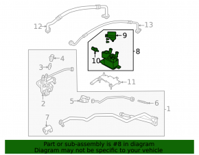 Rear A/C Cooler Assembly Polestar 2 21-