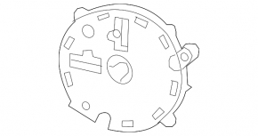 Left side mirror motor on a 17-22 Buick Encore without memory