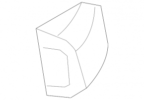 Plug for outer handle rear left Audi Q7 16-