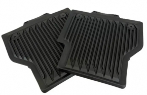 Set of floor mats for Audi A6 C8 19- black rubber