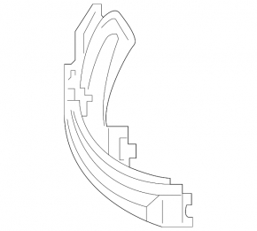 Left turn signal mirror for Volkswagen Golf 15-21