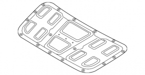 Hyundai Sonata 18-19 Hood Insulation
