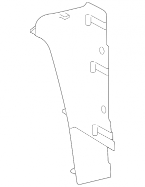 Outer Wing Light Cover Rear Left Toyota Prius 50 19-22