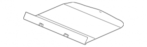 Trunk floor Honda CRZ 11-16