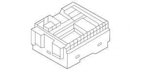 Kia Sorento 21-25 HEV underhood fuse box