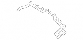 Upper boot opening sensor bracket for foot Mercedes W167 GLE 350 450 20-23