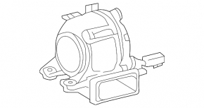 Cooling Fan VVB Lexus CT200h 11-17