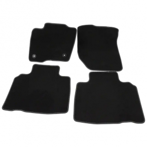 Set of floor mats for Ford Edge 19-24 cloth black