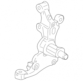 Front right axle shaft for Ford Mustang mk6 21-23 type 2