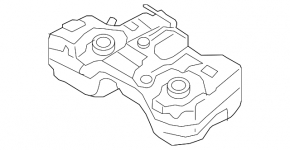 Fuel tank Nissan Rogue 14-20