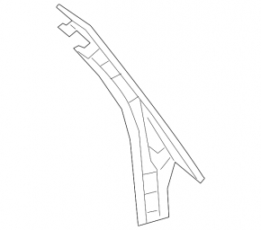 Door trim side rear right rear VW Jetta 19-24