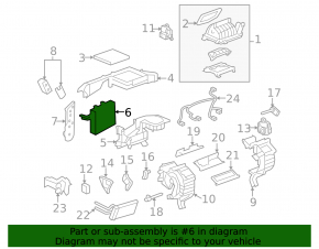 Chevrolet Equinox 10-17 Evaporator