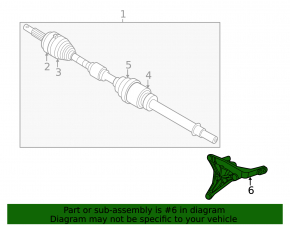 Nissan Rogue 22-26 1.5T AWD Strut Mount