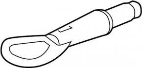 Tow Hook Infiniti QX30 17-19