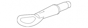 Tow Hook Infiniti QX30 17-19