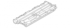 Front left underbody protection for Mitsubishi Outlander 22-25 (front part)