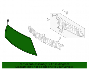 Mitsubishi Outlander 10-13 grille frame