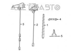 Antenna Module Jeep Compass 17-25