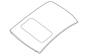 Metal roof for Nissan Altima 2013-2014 with sunroof