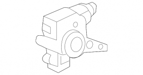 Actuator motor heater driver Honda Passport 19-25