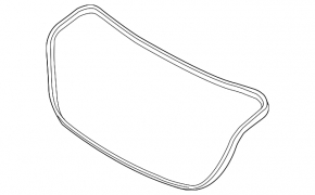 Kia Forte 19-24 4d Trunk Lid Seal