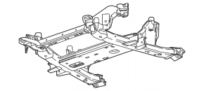 Front subframe Cadillac CTS 14-19 AWD