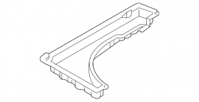 Trunk tray right Hyundai Ioniq 20-22 HEV